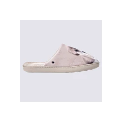 Mules Isotoner, Mules Confortables Chiens Femme Beige