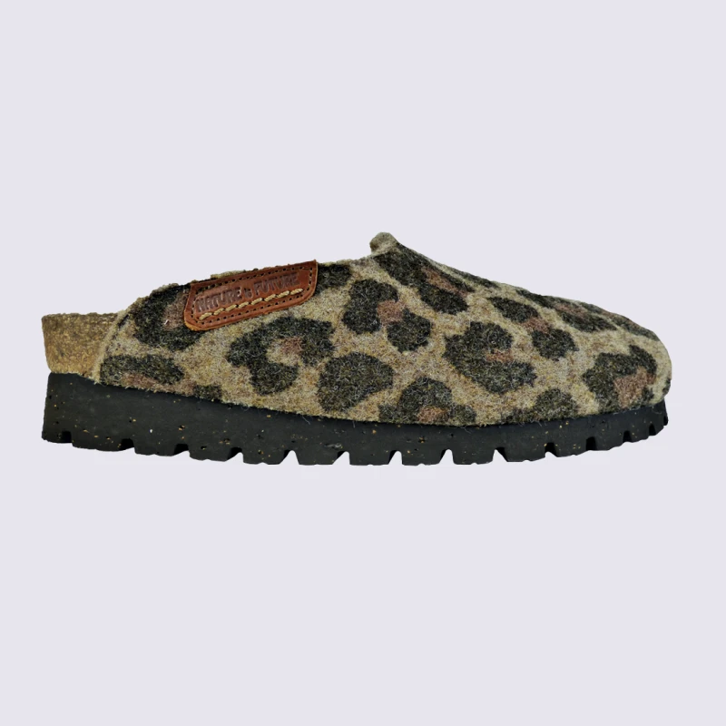 Mules Mobils, Mules Pour Femme Brun Jaguar