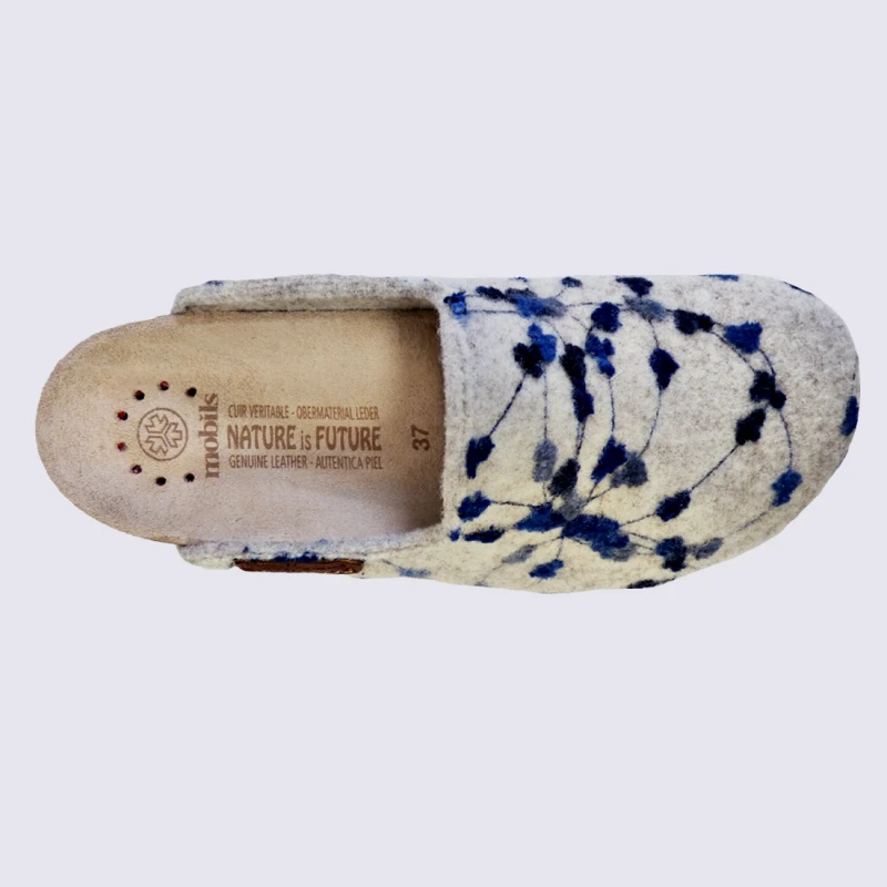 Mules Mobils, Mules Pour Femme Taupe Claire – Image 3