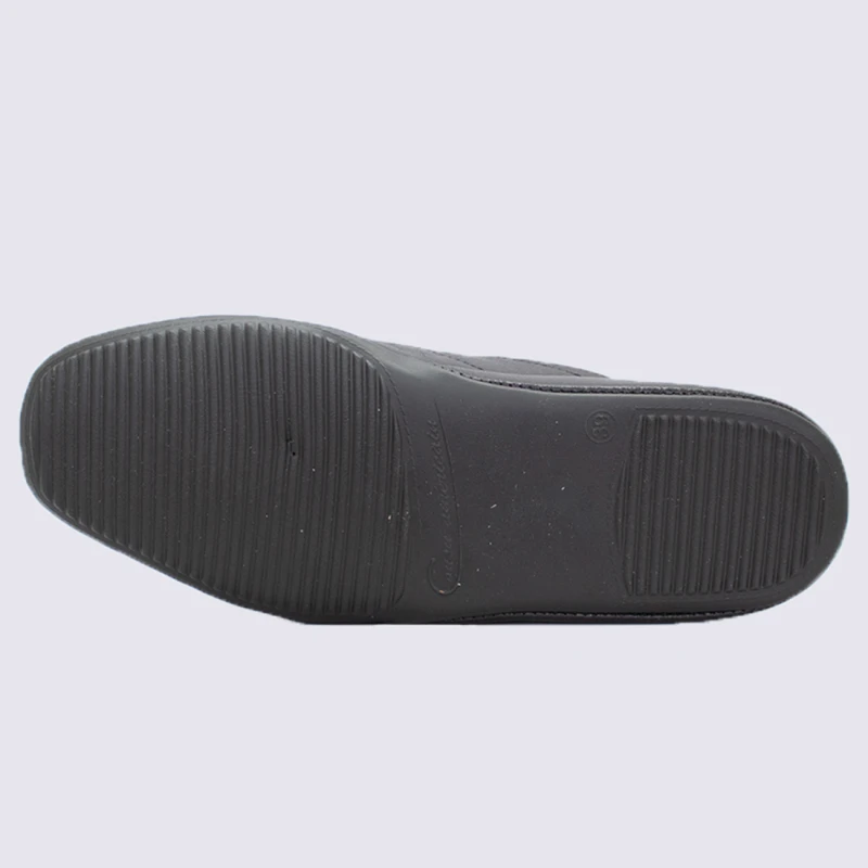 Mules Pour Homme Erel Paul En Cuir Noir Motif Golf – Image 6