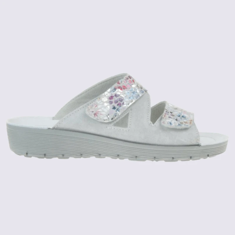 Mules Rohde, Mules à Velcros Confort Et élégante Femme Quartz