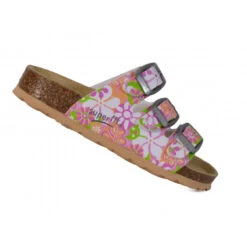 Mules Superfit Fille Ă Fleur En Cuir Rose