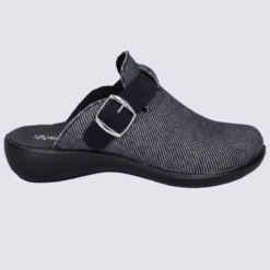 Mules Westland By Josef Seibel, Mules Confortables à Rayures Femme Bleu Marine