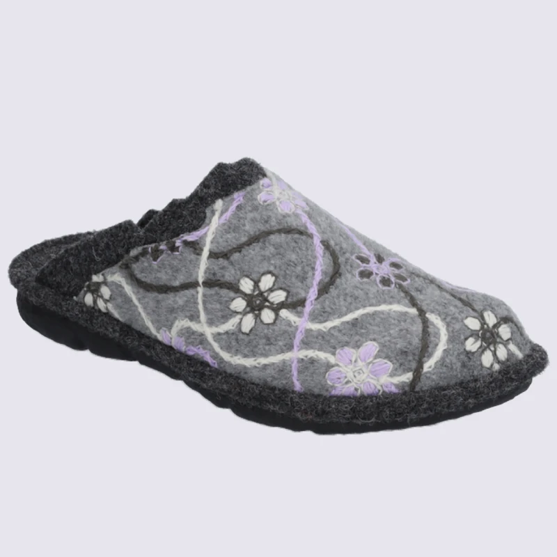 Mules Westland By Josef Seibel, Mules Confortables Femme En Laine Gris – Image 2