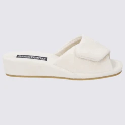 Mules Westland By Josef Seibel, Mules éponge Velcro à Talon Femme Beige