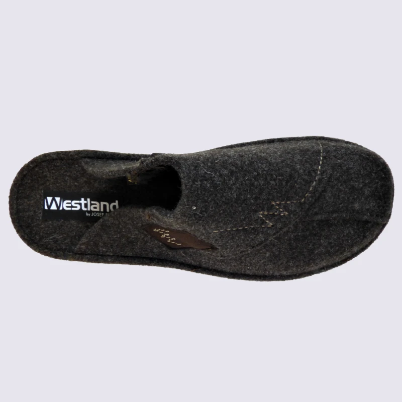 Mules Josef Seibel, Mules Confortables Et Chaudes Homme Marron – Image 3