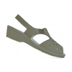 Nu Pied En Cuir Florett à Bride élastiquée Confort