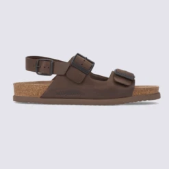 Nu-Pied En Cuir Mephisto Nardo Marron