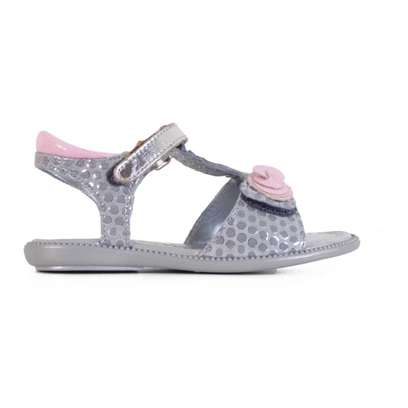 Nu-pieds Babybotte En Cuir Pour Fille à Pois – Image 2