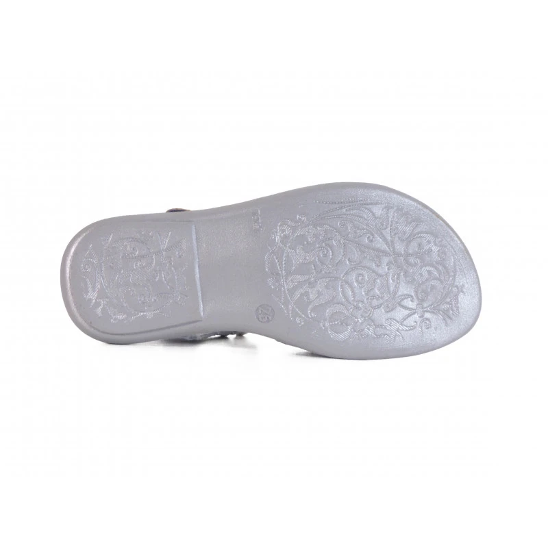 Nu-pieds Babybotte En Cuir Pour Fille à Pois – Image 4