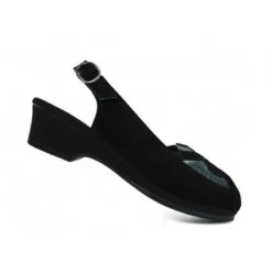 Nu Pieds Confort Florett En Cuir à Bride Réglable