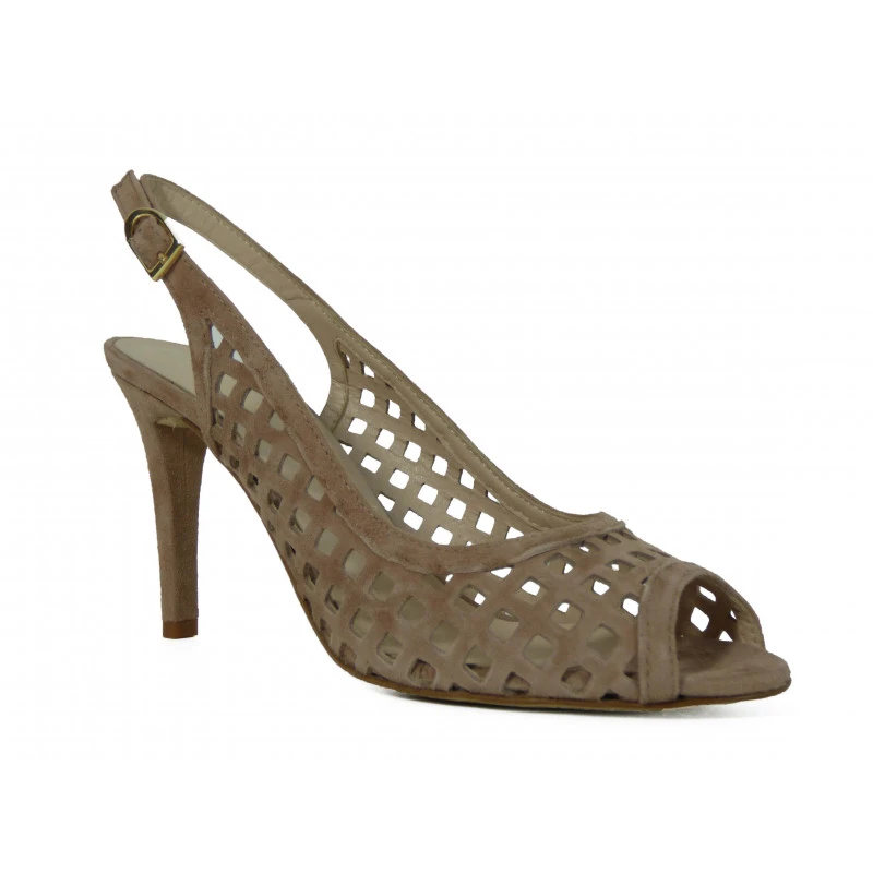 Nu-pieds Moda Di Fausto En Cuir Nubuck Tendance