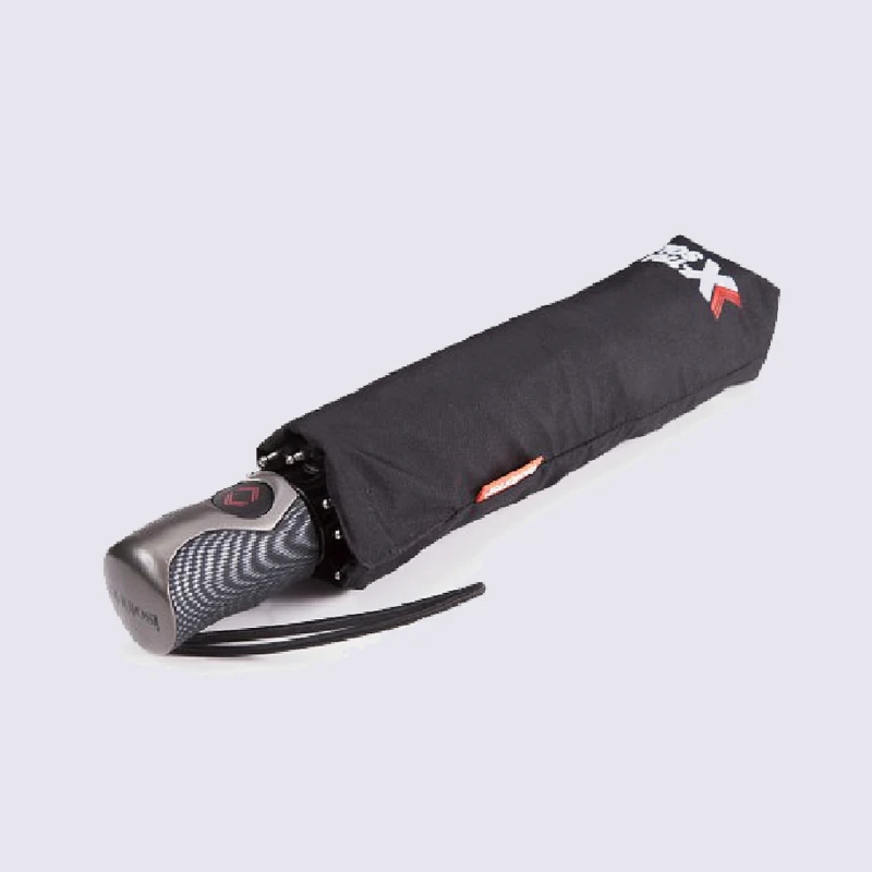 Parapluie Noir Homme Isotoner X-tra Solide Automatique Et Déperlant – Image 3