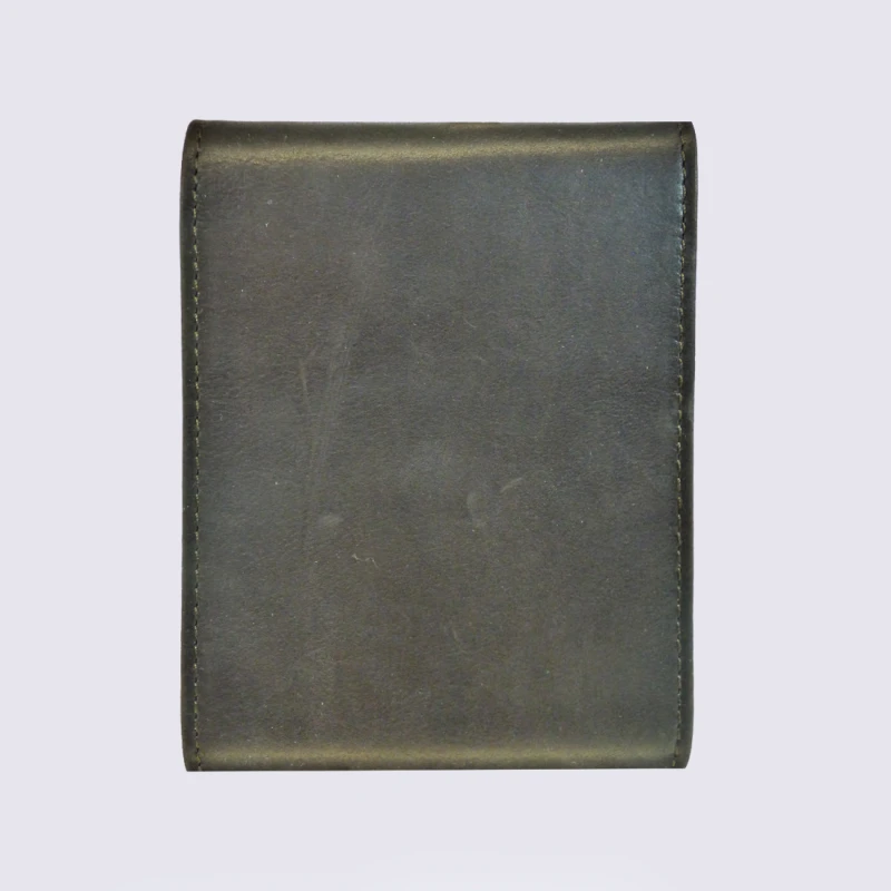 Porte-cartes Frandi, Porte-cartes Chic Homme En Cuir Marron – Image 2