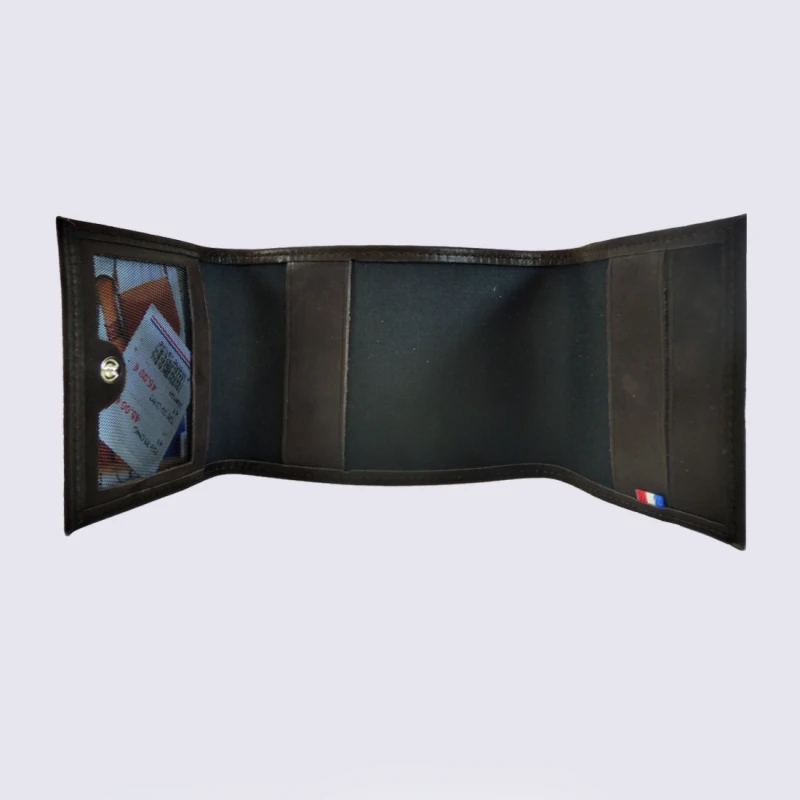 Porte-cartes Frandi, Porte-cartes Chic Homme En Cuir Marron – Image 3