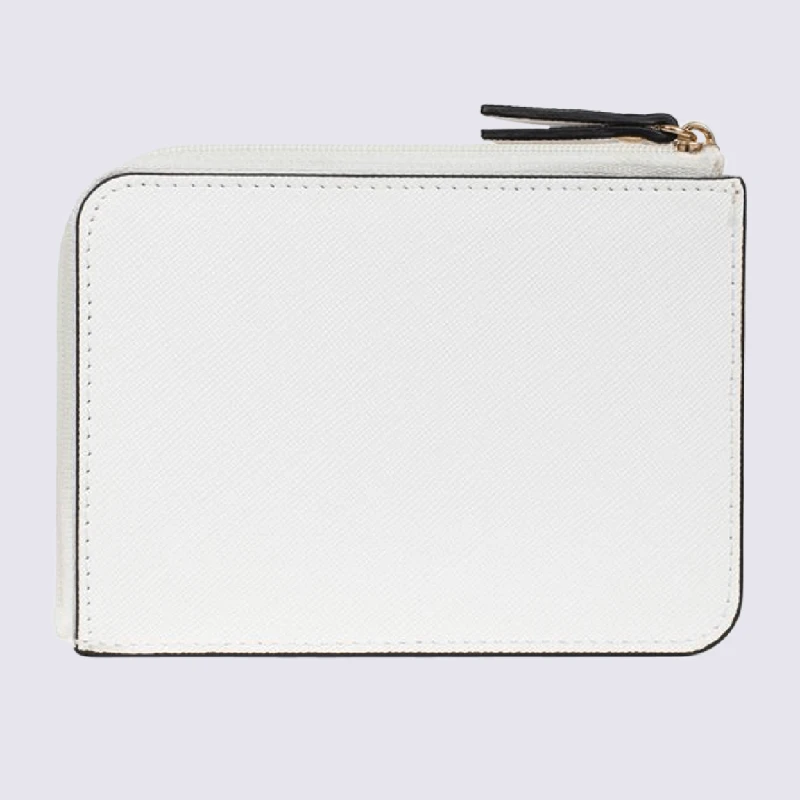 Porte-cartes Hexagona, Porte-cartes Stop RFID Femme Blanc – Image 2