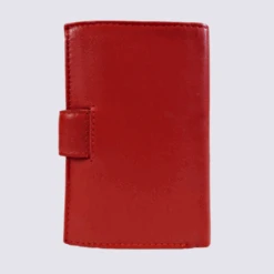 Porte Feuille Clara Campbell, Porte Feuille Tendance Femme En Cuir Rouge
