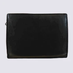 Porte Monnaie Clara Campbell, Porte Monnaie Femme En Cuir Noir