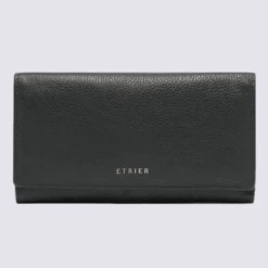 Portefeuille Etrier, Portefeuille Tradition L Femme En Cuir Marine