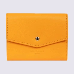 Portefeuille Hexagona, Portefeuille 1 Volet, Stop RFID, Femme Orange