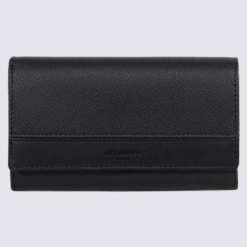 Portefeuille Long Hexagona, Portefeuille Long Stop RFID Femme Noir