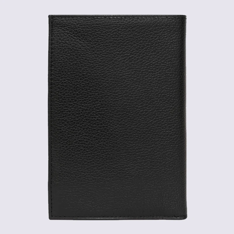 Portefeuilles Hexagona, Portefeuilles Pratique 2 Volets Mixte En Cuir Noir – Image 3