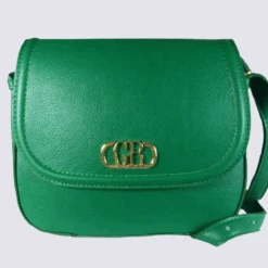 Sac à Bandoulière Georges Rech, Sac à Bandoulière Femme Vert