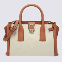Sac à Main Etrier, Sac à Main élégant Petit Et Pratique Femme En Cuir Camel