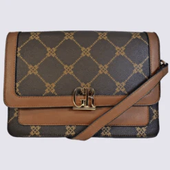 Sac Porté épaule Georges Rech, Sac Porté épaule/bandoulière Imprimé élégant Femme Marron