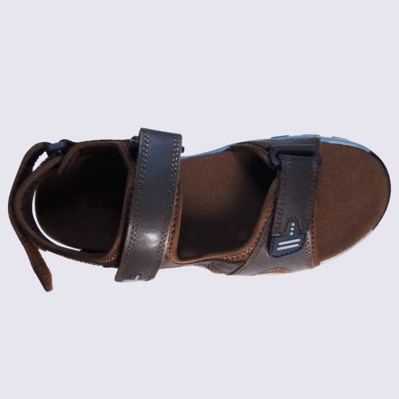 Sandales Westland By Josef Seibel, Sandales à Brides Homme En Cuir Marron – Image 3