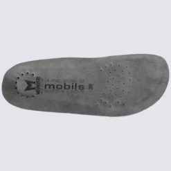 Semelle Amovible Homme Mephisto Grise En Cuir Mobils