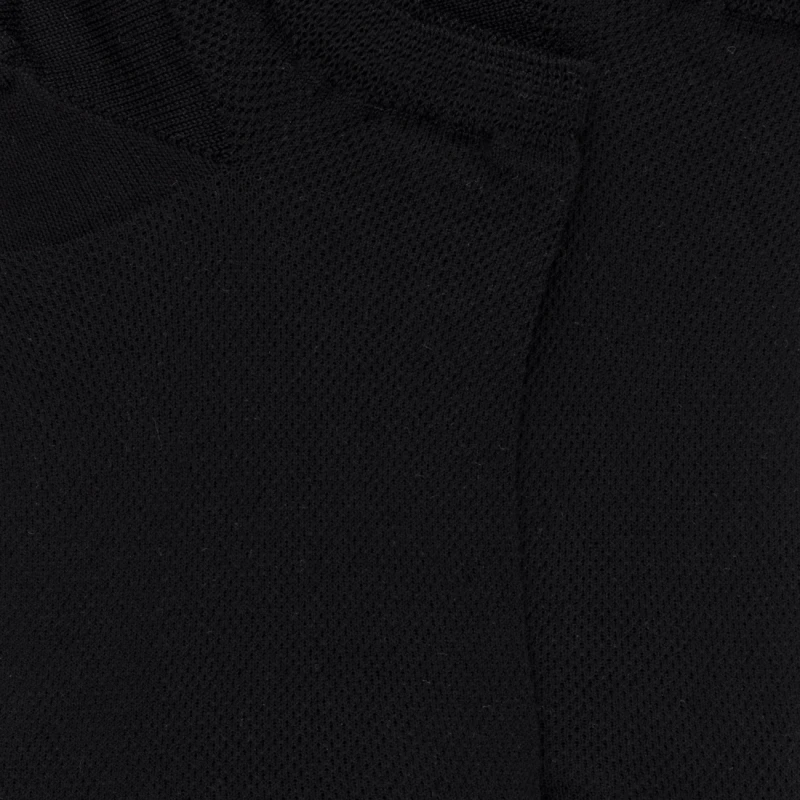 Socquettes Doré Doré, Socquettes Petite Resille Femme En Coton Noir – Image 3